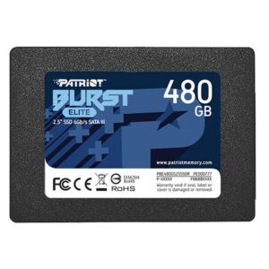  4 - Накопичувач SSD  480GB Patriot Burst Elite 2.5" SATAIII TLC (PBE480GS25SSDR)