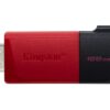 Флеш накоплювач USB3.2 128GB Kingston DataTraveler Exodia M Black/Red (DTXM/128GB)