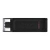 Флеш накоплювач USB3.2 128GB Type-C Kingston DataTraveler 70 Black (DT70/128GB)