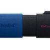 Флеш накоплювач USB3.2 64GB Kingston DataTraveler Exodia M Black/Blue (DTXM/64GB)