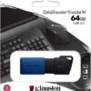 Флеш накоплювач USB3.2 64GB Kingston DataTraveler Exodia M Black/Blue (DTXM/64GB)