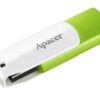 Флеш накоплювач USB 64GB Apacer AH335 White/Green (AP64GAH335G-1)