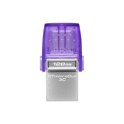 Флеш-накопикувач USB3.2 128GB Type-C Kingston DataTraveler microDuo 3C (DTDUO3CG3/128GB)