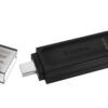 Флеш накоплювач USB3.2 64GB Type-C Kingston DataTraveler 70 Black (DT70/64GB)