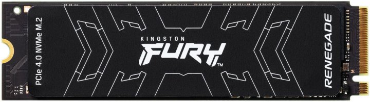  1 - Накопичувач SSD 2TB Kingston Fury Renegade M.2 2280 PCIe 4.0 x4 NVMe 3D TLC (SFYRD/2000G)