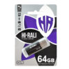 Флеш накоплювач USB 64GB Hi-Rali Corsair Series Black (HI-64GBCORBK)