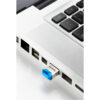 Флеш накоплювач USB 64GB Apacer AH111 Silver/Blue (AP64GAH111U-1)