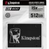 Накопичувач SSD  512GB Kingston KC600 2.5″ SATAIII 3D TLC (SKC600/512G)