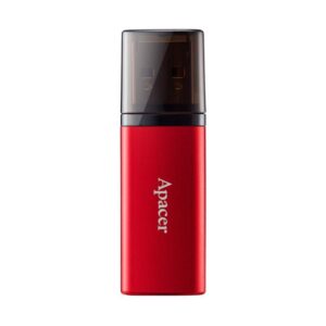  8 - Флеш накоплювач USB3.2 64GB Apacer AH25B Red (AP64GAH25BR-1)