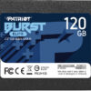 Накопичувач SSD  120GB Patriot Burst Elite 2.5″ SATAIII TLC (PBE120GS25SSDR)