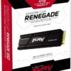 Накопичувач SSD 4.0TB Kingston Fury Renegade with Heatsink M.2 2280 PCIe 4.0 x4 NVMe 3D TLC (SFYRDK/4000G)