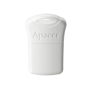  9 - Флеш накоплювач USB 64GB Apacer AH116 White (AP64GAH116W-1)