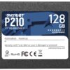 Накопичувач SSD  128GB Patriot P210 2.5″ SATAIII TLC (P210S128G25)