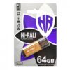 Флеш накоплювач USB 64GB Hi-Rali Stark Series Gold (HI-64GBSTGD)