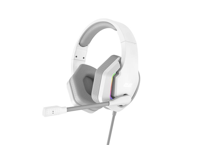  1 - Гарнітура 2E Gaming HG315 RGB USB 7.1 White (2E-HG315WT-7.1)