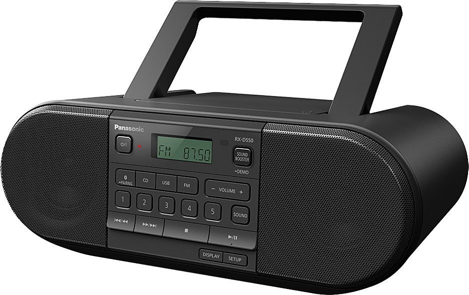  2 - Магнітола Panasonic RX-D550GS-K