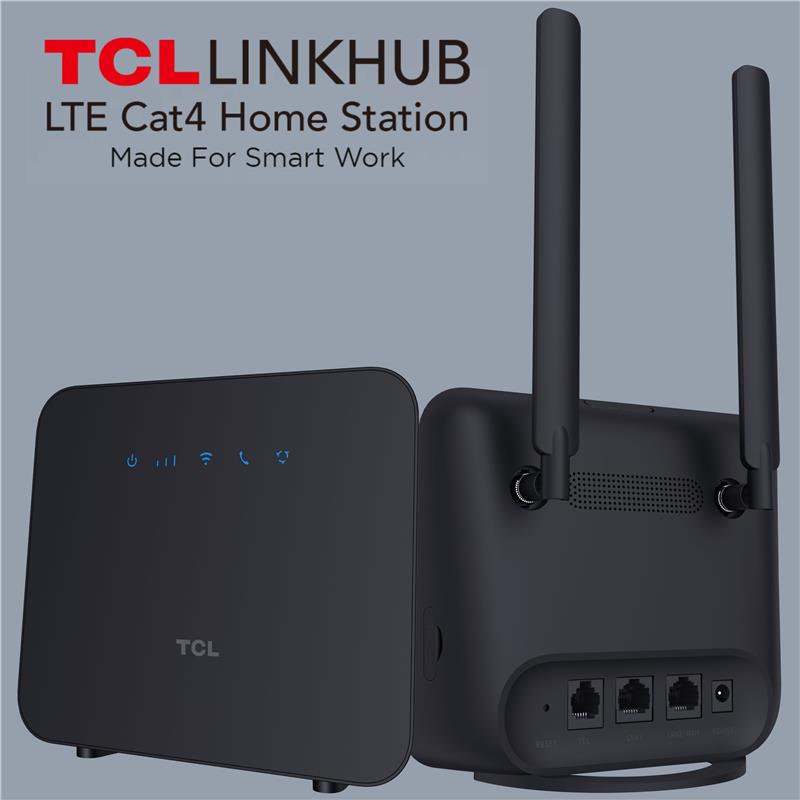  2 - Бездротовий маршрутизатор (роутер) TCL LINKHUB LTE Home Station (HH42CV2-2ALCUA1-1)