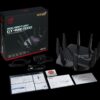 Бездротовий маршрутизатор Asus ROG Rapture GT-AXE11000 (Wi-Fi 6E/6, 1×2.5GE WAN/LAN 1xGE WAN, 4xGE LAN, 2*USB 3.2, AiMesh, 8 антен)