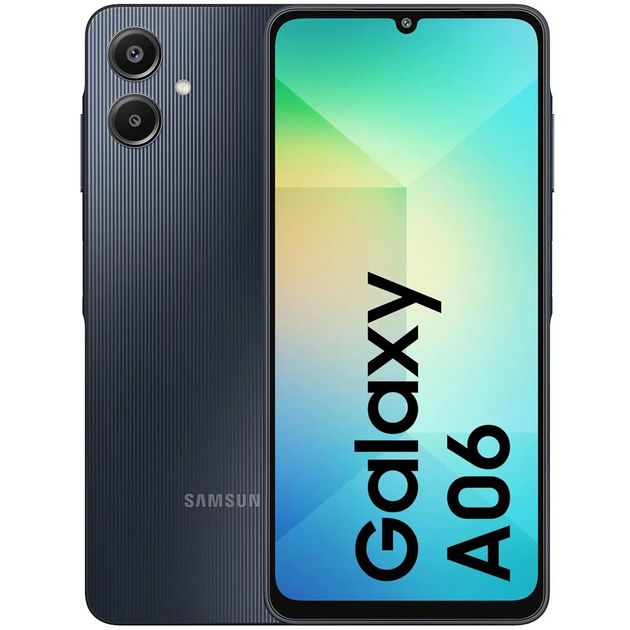  1 - Смартфон Samsung Galaxy A06 4/64GB Black (SM-A065FZKD)