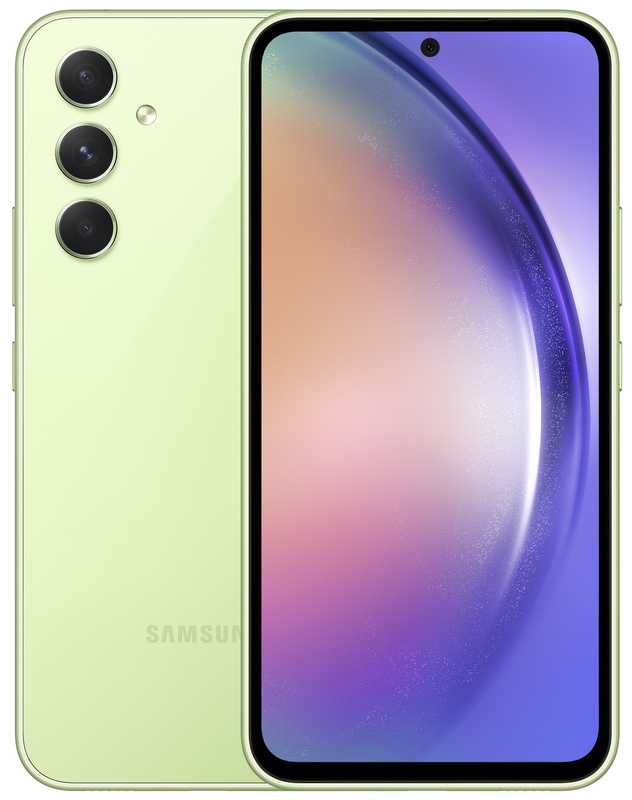  3 - Смартфон Samsung Galaxy A54 SM-A546E 6/128GB Dual Sim Light Green (SM-A546ELGASEK); 6.4 (2340x1080) Super AMOLED/Samsung Exynos 1380/ОЗП 6ГБ/128ГБ вбудованою + microSD до 1ТБ/камера 50+12+5Мп + 32Мп/5G/Bluetooth, Wi-Fi, NFC/GPS, GLONASS, Beidou, Galileo/О