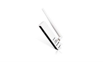  5 - Бездротовий адаптер TP-Link TL-WN722N (150Mbps, USB, зовнішня антена)