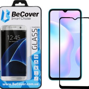  4 - Захисне скло BeCover для Xiaomi Redmi 9A/Redmi 9C/Redmi 10A/Poco C31 Black (705110)