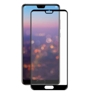  8 - Захисне скло Full screen PowerPlant для Huawei P20, Black