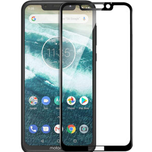  6 - Захисне скло Full screen PowerPlant для Motorola One Power, Black