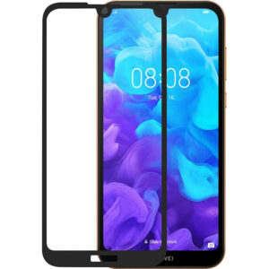  1 - Захисне скло Full screen PowerPlant для Huawei Y5 (2019), Black