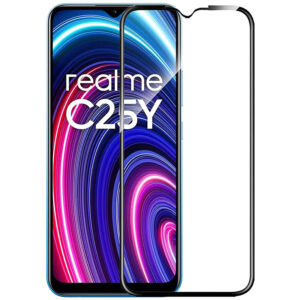  9 - Захисне скло Full screen PowerPlant для Realme C25Y