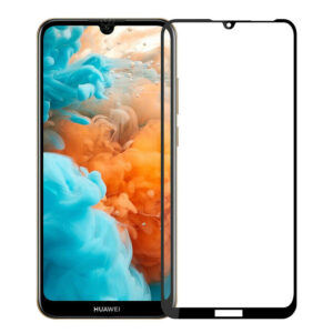  8 - Захисне скло Full screen PowerPlant для Huawei Y6 (2019), Black