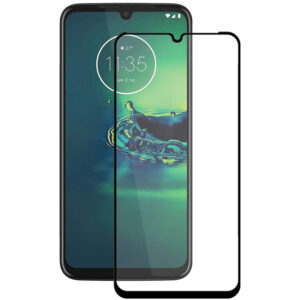  4 - Захисне скло Full screen PowerPlant для Motorola Moto G8 Plus, Black