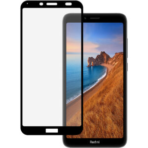  7 - Захисне скло Full screen PowerPlant для Xiaomi Redmi 7A, Black