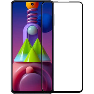  3 - Захисне скло Full screen PowerPlant для Samsung Galaxy M51, Black