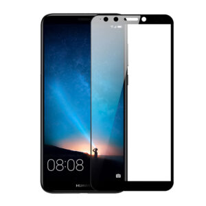  5 - Захисне скло Full screen PowerPlant для Huawei Y9 (2018), Black