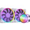 Система водяного охолодження ID-Cooling Pinkflow 240 Diamond Purple, Intel: 2066/2011/1700/1200/1151/1150/1155/1156, AMD: AM5/AM4, 274x120x27 мм, 4-pin