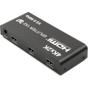  1 - Спліттер PowerPlant (CA912476) HDMI - 2xHDMI, чорний