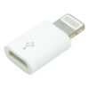 Перехідник PowerPlant micro USB (F) – Lightning (M) DV00DV4047