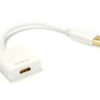 Кабель-перехідник PowerPlant HDMI (F) – DisplayPort (M), 0.15м, 1.4V, 4K x 2K KD00AS1277