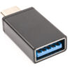 Адаптер PowerPlant USB Type-C (M) – USB 3.0 Type-A (M) CA913091