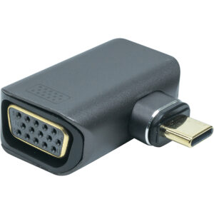  5 - Адаптер PowerPlant USB Type-C - VGA, 1080P, 60Hz CA914289