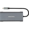 Адаптер USB Type-C – 2 x USB 3.0, 1x USB 2.0, 1x Type C (PD), HDMI, SD, RJ45 CA913497