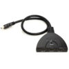 Перехідник PowerPlant з перемикачем HDMI – HDMI 3×1 CA912070