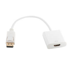  4 - Кабель-перехідник PowerPlant HDMI - DisplayPort, 0.15м KD00AS1236