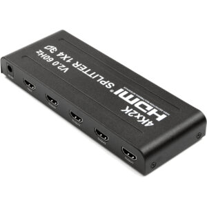  1 - Сплітер PowerPlant HDMI 1x4 V2.0, 3D, 4K/60hz (HDSP4-V2.0) CA912483