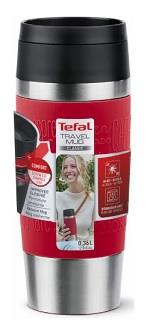  1 - Термочашка 0,36 л TEFAL TRAVEL MUG CLASSIC RED N2020410