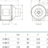 Канальний вентилятор Binetti FDP-100S