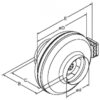 Витяжний вентилятор Europlast AKM160