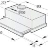 Витяжка телескопічна Gorenje TH64E3BG