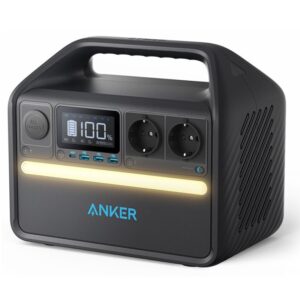  9 - Зарядна станція Anker 535 PowerHouse 512 Wh | 500W EU